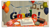 Happy Birthday Google – Google Doodle zum 13. Geburtstag