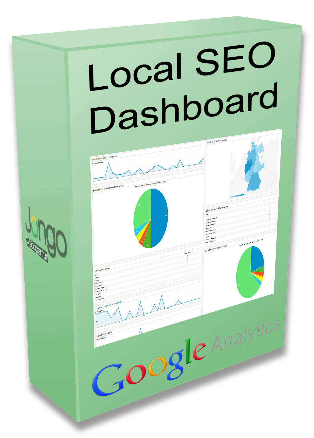 Local SEO-Dashboard für Google Analytics Local SEO-Dashboard Pack für Google Analytics