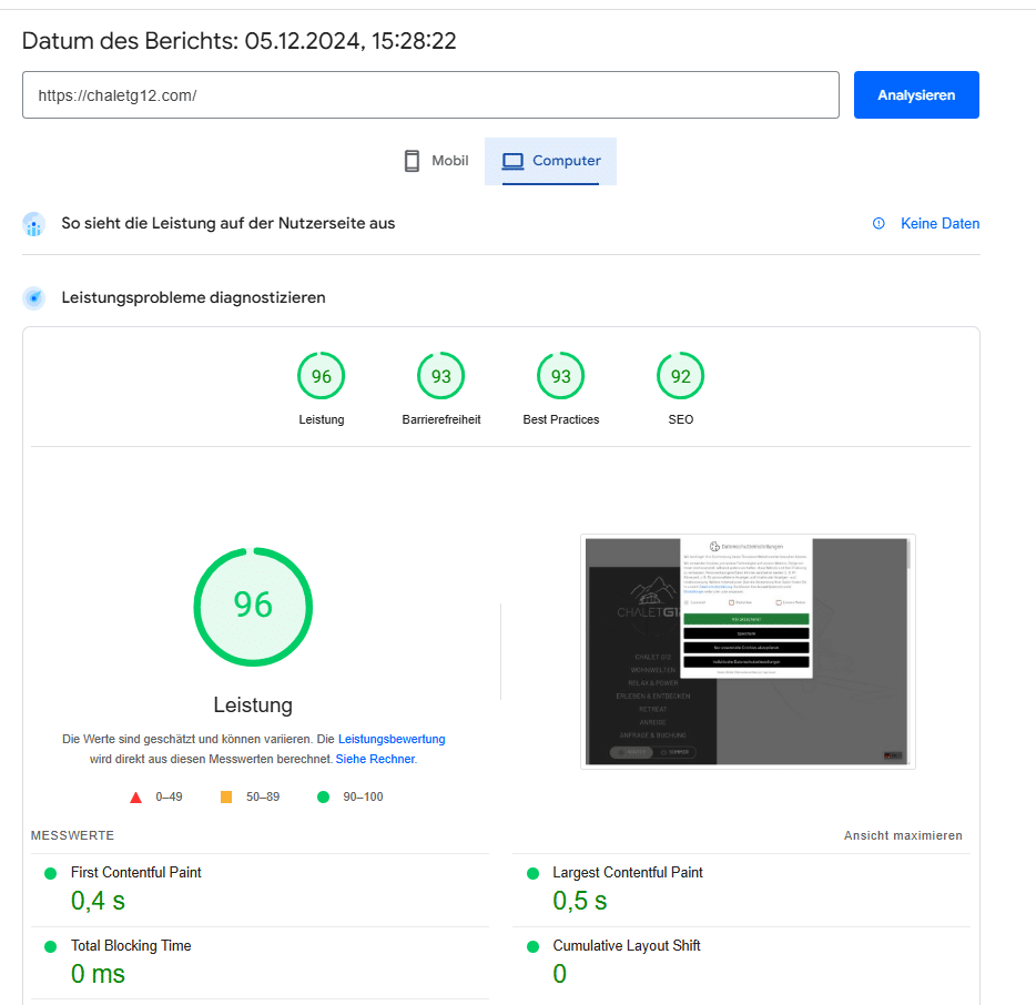 Pagespeed